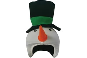 COOLCASC Copricasco Showtime – Compatibile con Caschi da Bici, Sci e Skate – Per Bambini e Adulti – Taglia Unica – Design Divertente