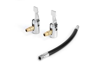 TMZELOA Multifunktionellt ventil-adapterset, kompatibelt med Bosch EasyPump, lämplig för bilddäck, cyklar och bollar