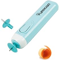 Penna Elettrica Per Quilling | 2 Teste Intercambiabili | Per Carta Fino A 130g/m&sup2; | Ideale Per Principianti