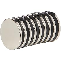 Aimants Frigo 28 Aimants Néodyme Puissants - 12x16mm | Tableau Magnétique/ Réfrigérateur | Nickelé Anti-Rouille Aimants Puissants à Vendre