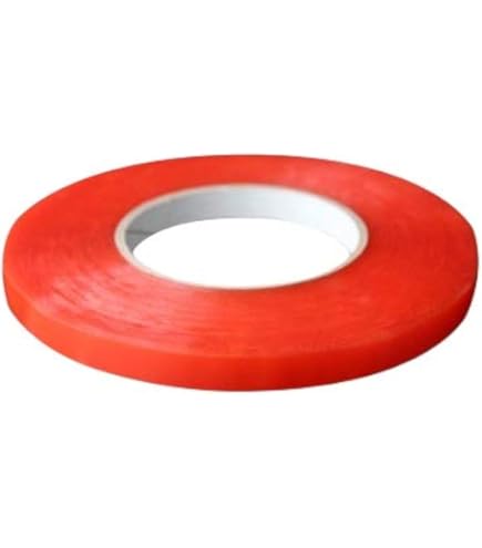 Zeawavsl Set van 6 zelfklevende rollen, dubbelzijdig plakband, muiswiel, dubbelzijdig plakband voor scrapbooking, fotolijm en knutselprojecten, 6 mm x 6 m