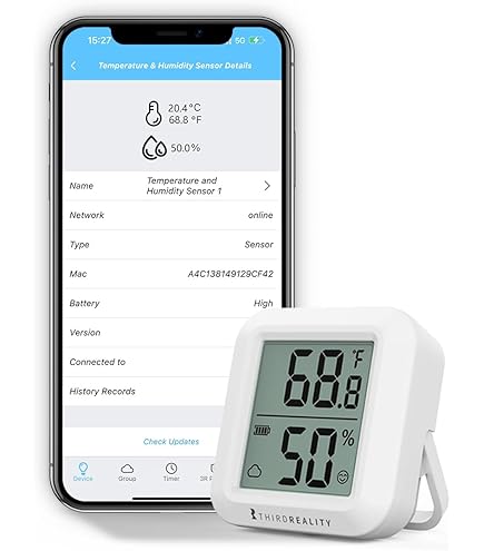 THIRDREALITY Zigbee Contactsensor, deur- en raammonitor, werkt met Home Assistant, SmartThings, Aeotec, Homey Bridge, Homey Pro, Hubitat of Echo- apparaten met ingebouwde Zigbee Hub, hub vereist