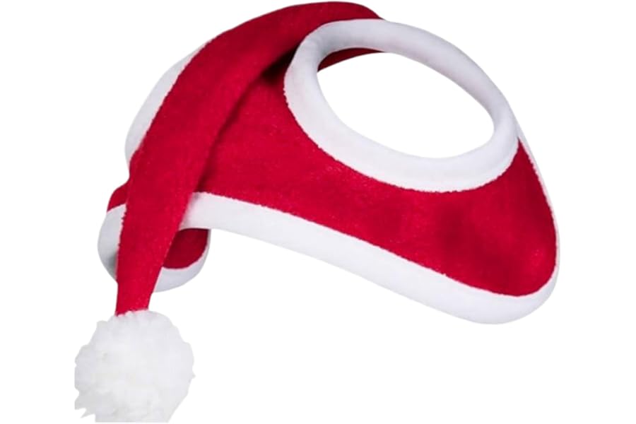 CLSSLVVBN Christmas Horse For Horse Holiday Celebrations Hat Christmas During Holidays Horse Holiday Horse Accessories To Hat, red cap