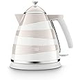 De'Longhi Avvolta KBAC3001.W Kettle, anti-scale filter, 1.7 Liters, 360° swivel base, white/Beige