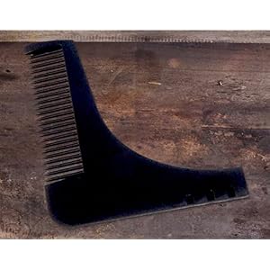 Beard template and comb by StahlBart: template shaving aid for a proper shave, grooming and stubbles | beard comb and… - Image 5
