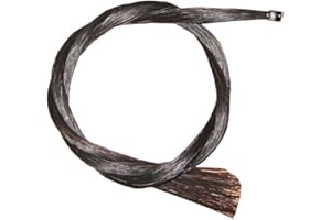 Vio Music One Hank 30" Horse Hair Mongolian, Natural Black Hair, for Bass