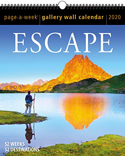 Livres gratuits à télécharger sur mon iPod Escape Page-a-week Gallery Wall Calendar 2020 PDF 1523508019 by author