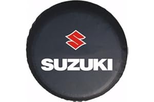 TRIBONES Compatibile con Suzuki copriruota di scorta | Copertura per pneumatici di scorta borsa antipolvere impermeabile (misura S)