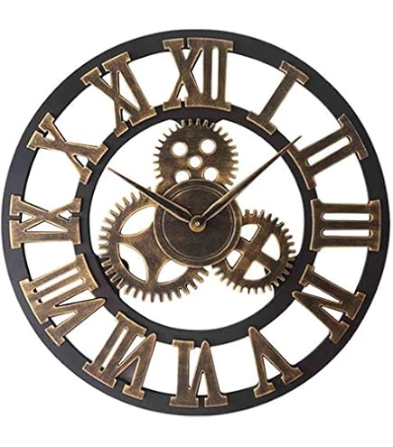 Horloge Murale Extérieure Étanche 30 Cm - Cadran Avec 12 Oiseaux Britanniques - Style Vintage, Pile AA - Pour Jardin, Maison