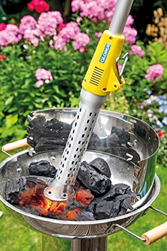 Gloria Unkrautbrenner Thermoflamm bio Electro Unkrautbrenner/Grillzünder, gelb - 3