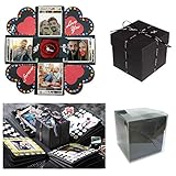 Sparta's Store Kreative Überraschung Box Handgemachtes Scrapbook DIY Faltendes Fotoalbum,Explosions-Box, Gedenkalben, Geburtstagsgeschenke, Partygeschenke.