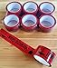 Produktbild 36 Rollen x Packband Paketband Klebeband VORSICHT GLAS! je Rolle 50mmx66m