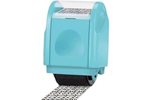 SALYEELULY Identity Theft Protection Roller Stamp Set | Information Blocker & Data Defender
