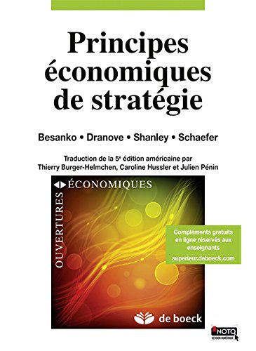 Download Principes Economiques de Strategie