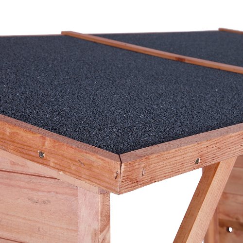Kaminholzregal IMPRÄGNIERT Brennholzregal Kaminholzunterstand für bis zu 1,15 m³ Brennholz - 3