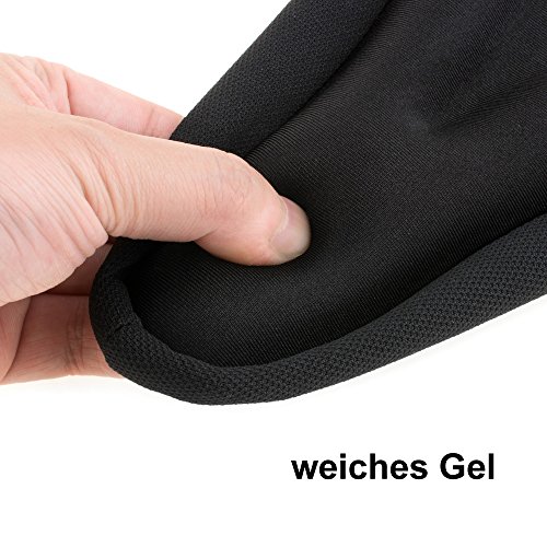 Zacro 29 x 27cm Sattelbezug für Fahrradsattel Fahrradsattel Überzug Gepolsterter Polstersattelüberzug für Männer, Frauen und Kinder - 3