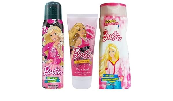 Buy Barbie Gardenia Personal Care Bag Set Of 3 Online At Low