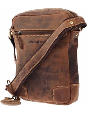 Greenburry Vintage Umhängetasche Leder 20 cm
