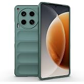 Zore Tecno ile uyumlu Camon 30 4G Kılıf Esnek TPU Oyuklu Arka Y&uuml;zey Tasarımlı Zore Etnik Silikon Kapak Koyu Yeşil