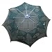 Produktbild MOONVVIN Fischfalle, Angeln Net, tragbar Faltbare Angeln Net Kescher Fisch Garnelen Minnow Langusten Crab Köder aus Mesh Trap 8 holes 95 cm