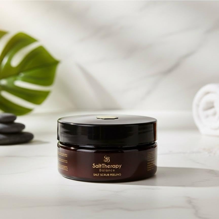 Salt Therapy Balance Natural Rock Salt Body Scrub – Deep Exfoliation & Skin Renewal – 250ml