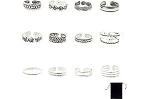 VURYAPI Aneis Aço Inossidável Mulher Anello da donna in acciaio inox anelli da donna regolabili in argento