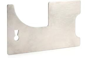 FYDUN Door Opener Firefighting Hand Tool, Hand Hall Pass Tool, Stainless Steel Firefighting Tool, 0.7mm Thick, Multifunctional Door Seam Manual Firefighter