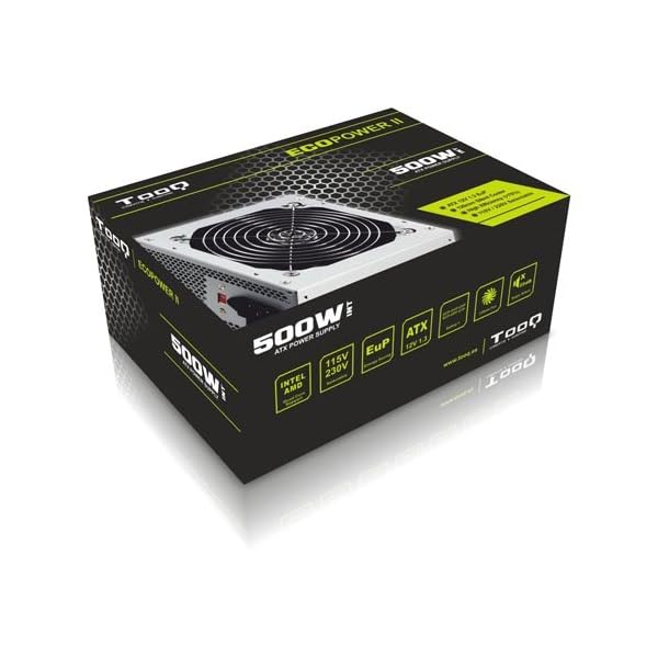 TooQ TQEP-500S-INT - Fuente de Alimentacion Ecopower II ATX 500W (110/240 V) - Image 5