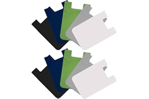 NC etui na karty, 10 sztuk, do naklejenia na smartfon, etui na karty, silikonowe, etui na karty kredytowe, gotówkę, uniwersalne, pasuje do większości smartfonów