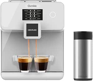 Cecotec Power Matic-ccino 8000 Touch Serie Bianca, Réservoir de Lait, Écran  Digital, Café Personnalisable, Technologie Forcearoma, 19 Bars de pression,  1500 W, Réservoir d'eau 1,7 L : Amazon.fr: Cuisine et Maison