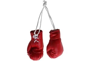 KLOVA Mini Boxing Gloves Miniature Punching Gloves Holiday Christmas Ornament Hanging Decoration Or Souvenir Display for Home Boxing Gloves Pendant