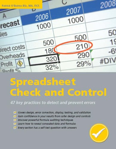 Download Spreadsheet Check and Control: 47 Key Practices to Detect and Prevent Errors