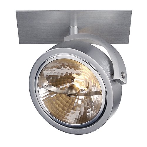 Preisvergleich Produktbild SLV Kalu Recessed 1 Einbauleuchte, Alu Brushed 1XQRB111, Maximal 50W 113406