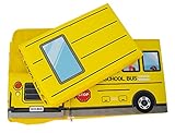 Bieco 04000506 – Staubox und Sitzbank Schulbus, ca. 55 x 26,5 x 31,5 cm - 5