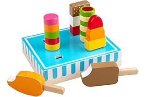 Bigjigs Toys Wooden Ice Lollies Play Food