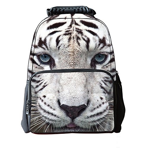 B-JOY Garçons Filles Enfant Sacs à Dos 3D Animal Personnalisez Sac école Scolaire Cartable Sac de Voyage Camping école Randonnée (tigre)