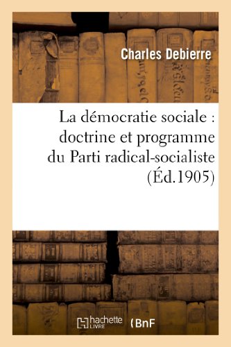 Pdf La Démocratie Sociale Doctrine Et Programme Du Parti - 