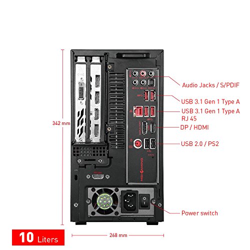 MSI Nightblade MI3 VR7RC-002DE Gaming-PC (Intel Core i7-7700, Nvidia GeForce GTX1060 6GB, 2 x 8GB DDR4, 128GB SSD, Windows 10 Home) schwarz - 20
