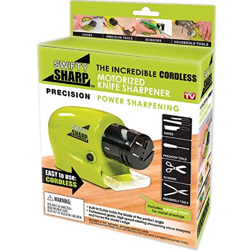Multifunktionale Kitchen Elektrische Messerschärfer, Hohe Qualität Multifunktions-Home Kitchen Werkzeug Elektrische Schleifstifte Elektrische Messerschärfer für Küche Messer/Schere/Obst Messer. - 7
