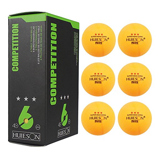 Balles de Tennis de table Balles de ping pong Tennis De Table Trois étoiles Tennis de Table 6PCS Balle de jeu de fFormation Professionnelle - Fancylande