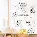 Produktbild Colorful(TM) Wandaufkleber Wandtattoo Wandsticker,Katzen Avatar Removable Wall Decal Familie Haus Aufkleber Wand Kunst Home Decor