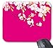 Produktbild Gaming Mouse Pad Wunderbare Federbüsche mit rosa Blüten für Desktop und Laptop 1 Packung 30x25 cm