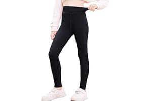 BALAYSIER Leggings Sportivi per Bambina e Ragazza Leggins Lunghi a Vita Alta per Lo Yoga e la Ginnastica