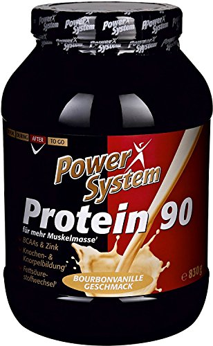Preisvergleich Produktbild Power System - Protein 90 - 830g - Mehrkomponenten Eiweiss (Bourbonvanille)