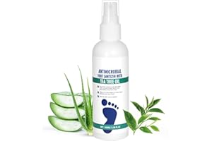 AOOWU Mycose Pieds Athletes Spray Tea Tree, Spray De Traitement Pour Le Pied d'Athlète, Sprays Anti-Champignons Pour Les Pieds Et Les Ongles, les Démangeaisons, Transpiration, l'Écaillage les Ampoules