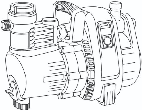 Gardena 1736-20 Premium Gartenpumpe 6000/6 inox - 6
