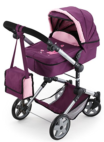 Bayer Neo Pro Combi Dolls Pram (Purple)