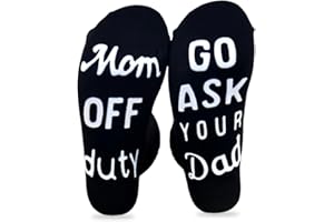 NOPKESV 1 par de calcetines divertidos regalo de enamorados para mujer, cómodos y antideslizantes, regalo de San Valentín, idea original de regalo para el día de la madre (35-40)