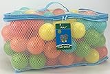 AAJ 100 Multi Coloured Play Balls (in Mesh Carry Bag with Handle)