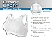 Glamorise Women's 1066 No Bounce Full Support Sport Bra, Malibu Blue, 38C